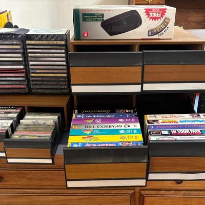 Cassette, VHS And Cds