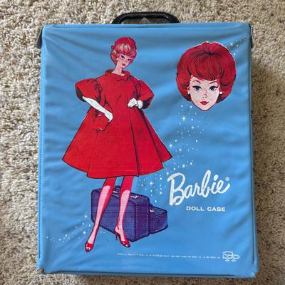 1963 Barbie Doll Case Plus