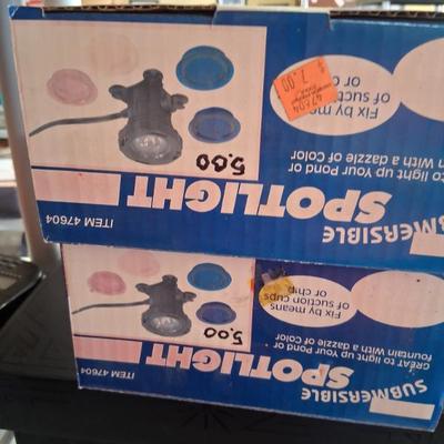 Submersible spot lights