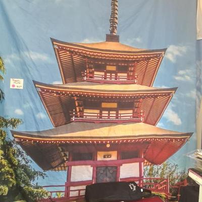 Large Pagoda mural.