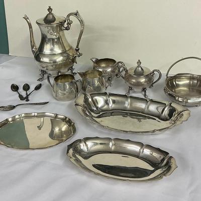 Silver-Plated Tea And Coffee Service