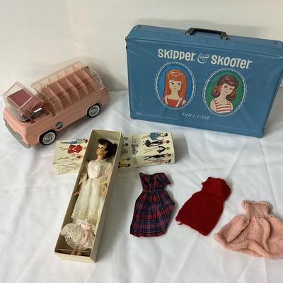 Classic Old School Barbies And Accessories 
