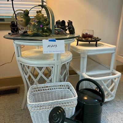Rattan Side Tables