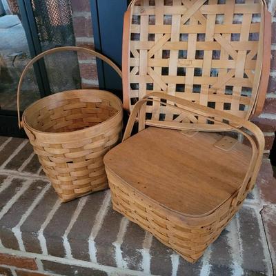 Lot Of Three Workshops Baskets