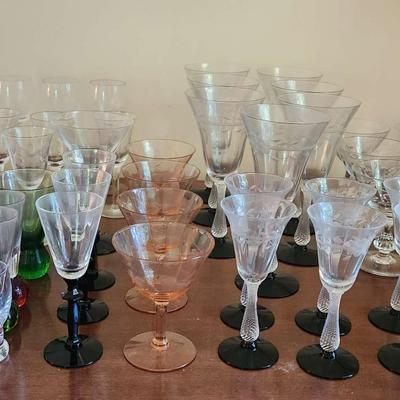 Etched Stemware And More