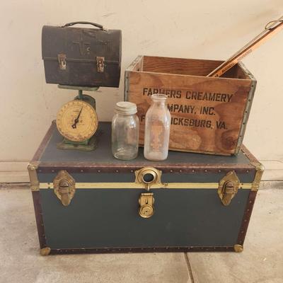 Storage Trunk With Scale 