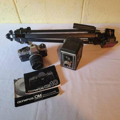 Vintage Cameras & New Tripod