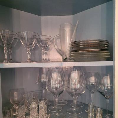 Fine Wine Glasses and Clear Drinkware