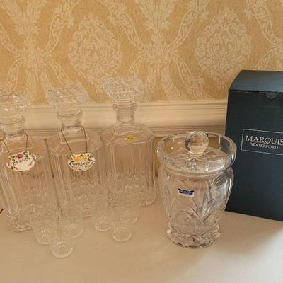 Crystal d'Arques & Waterford Marquis