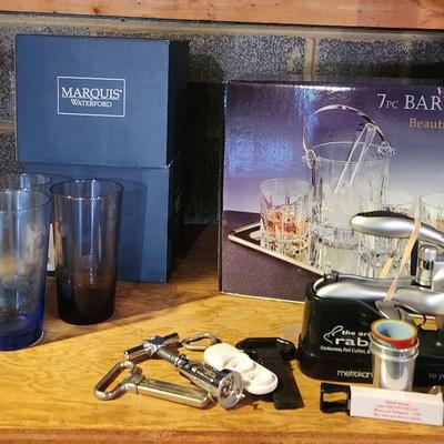 Marquis By Waterford Tumblers And Barware Set
