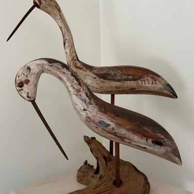 Wood Sandpiper Sculpture