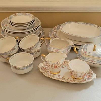 Carrollton China 26-pc & Queen Anne 3-pc