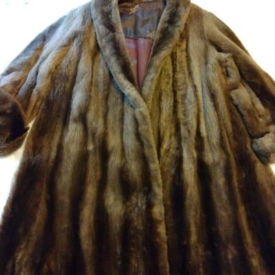 Vintage Woman's Mink-styled Coat