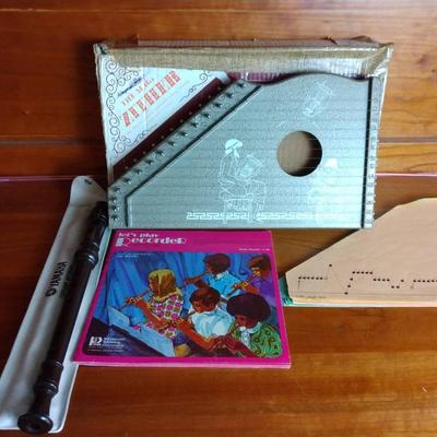 Zither And Soprano Recorder