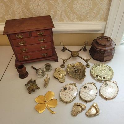 Brass & Wood Lot
