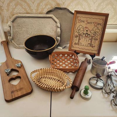 Sweet grass Basket, Sampler And More