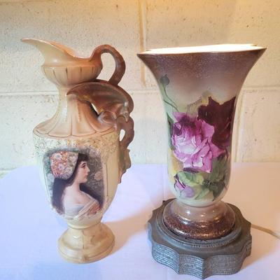 Pitcher & Lamp