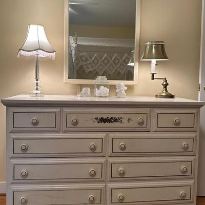 Dixie Dresser And Mirror