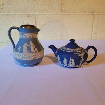Pair Of Wedgewood Teapots