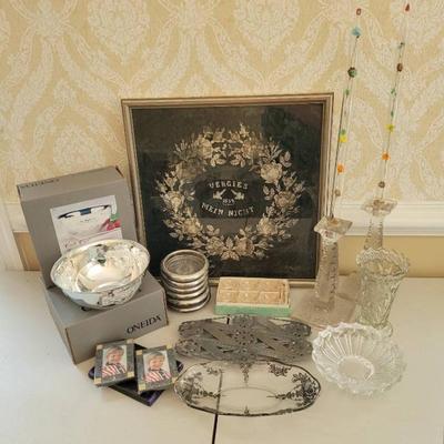 Silver & Clear Lot