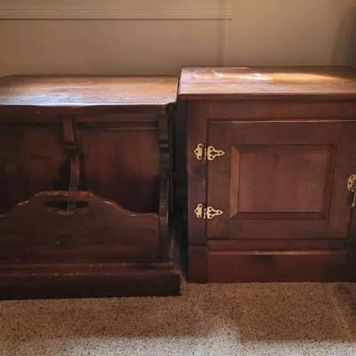 Small Ice Chest & Magazine Rack Table