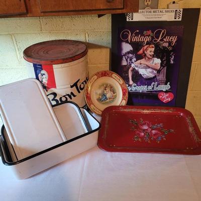 Tins & Enamel Ware