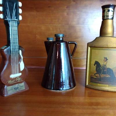 Vintage Collectable Liquor Bottles