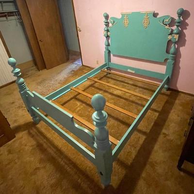 Ls1338 ethan allen signature service full bed custom finished