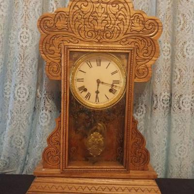 Ls1244 gingerbread clock