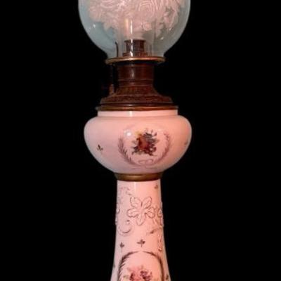 Ls1313 large parlor hurricane lamp