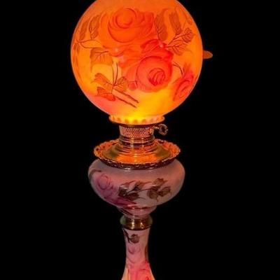 Ls1312 3 globe hurricane lamp