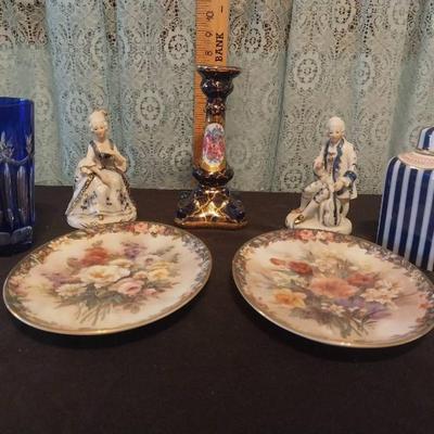 Ls1215 decorative porcelain glass decor