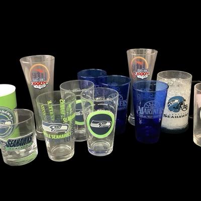 SEATTLE Teams/Sports Themed Barware
Mariners and Seahawks