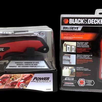 Black and Decker Laser Level/Skil Power Cutter 