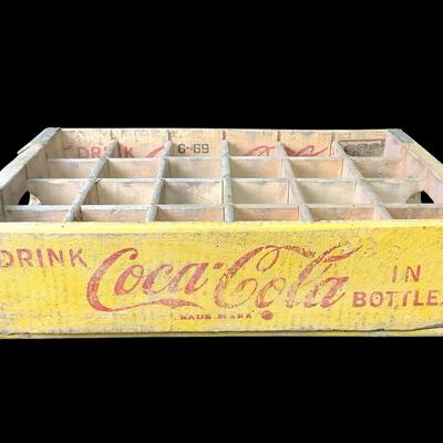 Coca-Cola Wood Box 