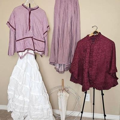 Vintage Victorian Costume And Hats