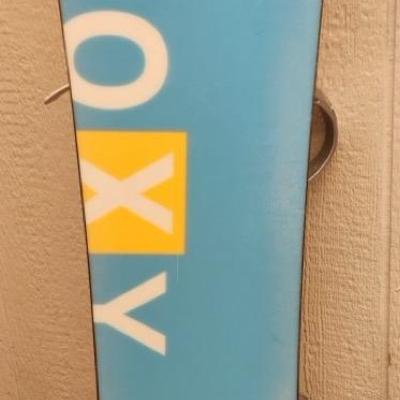 Burton Bindings And Roxy Snowboard