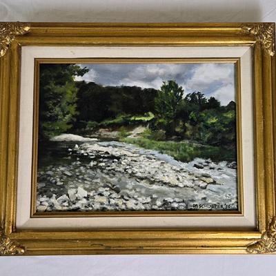 Mountain Stream With White Rocks D.A. Schuster