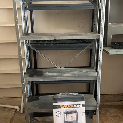 BA563 4 Tier Resin Shelving