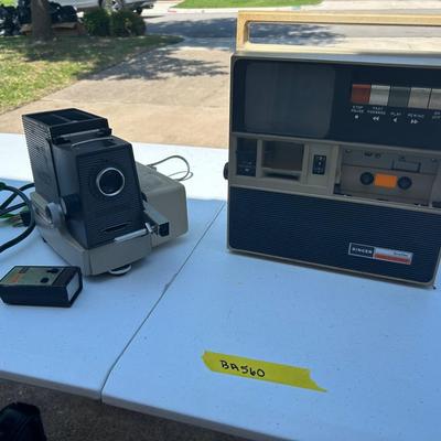 BA560 Singer SM-400 Filmstrip & Singer Auto-Vance II Study Mate
