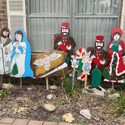 BA549 Holiday Yard Signs