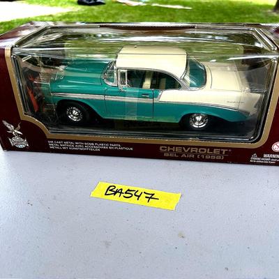 BA547 Model Toy Car “Chevy BelAir 1956 1:18 Scale