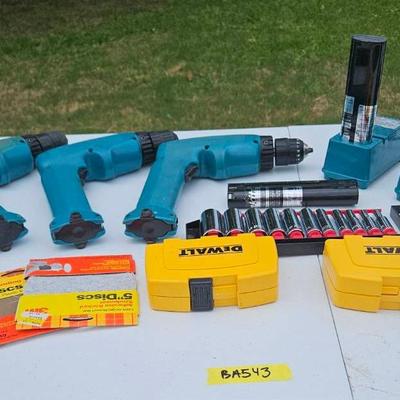 BA543 Cordless Power Tools Chargers & More
