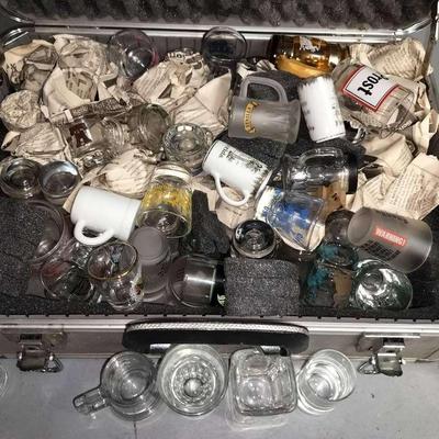 Case Collection Of Various Collectible Shot Glasses (Includes Everything In Photos) 