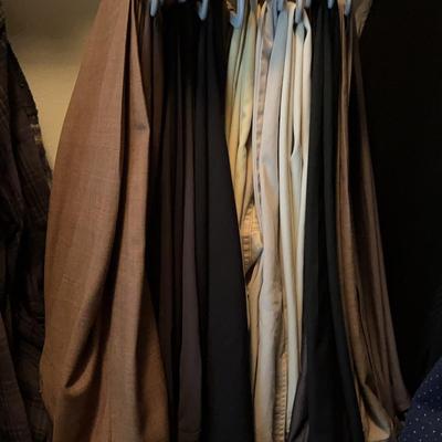 Large Set Of Men’s Dress And Casual Pants Sized L-XL