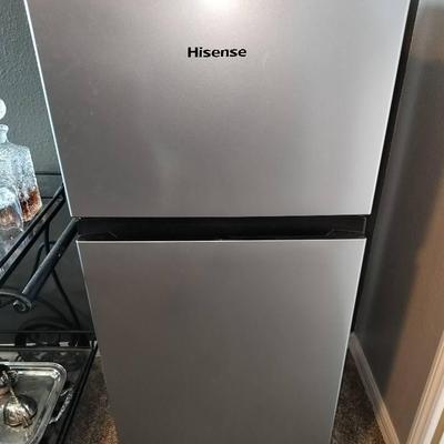 Hisense 2 Tier Working Freezer Mini Fridge With Manual 