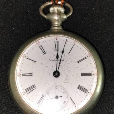 American Waltham Antique 15 Jewel Mens Pocket Watch 8104781