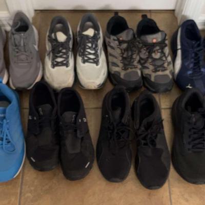 8 Unique Pairs Of Men’S Athletic Shoes Size 12