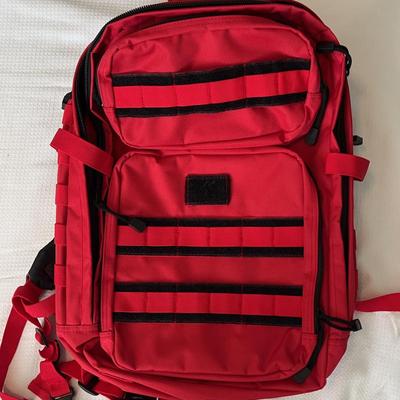 Large Nice Quality Backpack Red