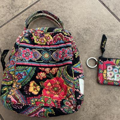 Vera Bradley Small Tote With Change Purse